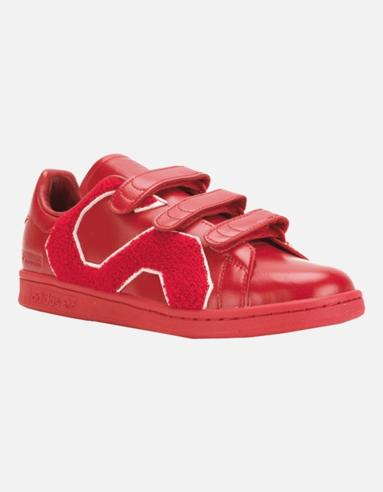 X RAF Simons Men's Stan Smith Red Sneakers