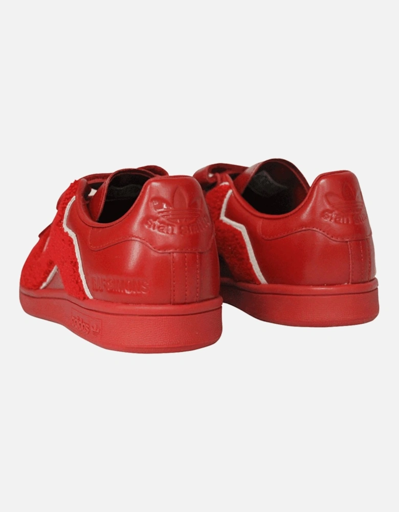 X RAF Simons Men's Stan Smith Red Sneakers