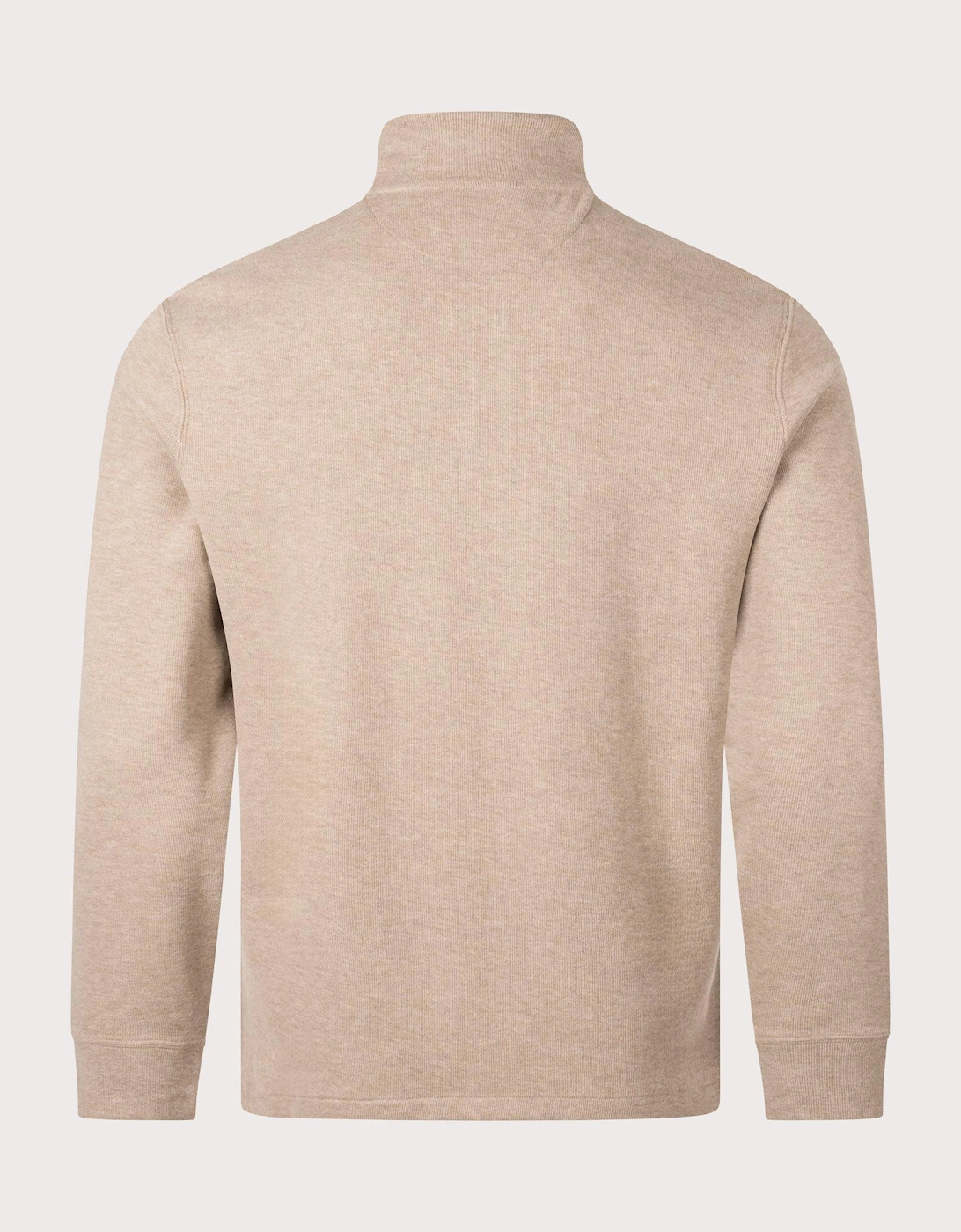 Quarter Zip Estate Rib Knit