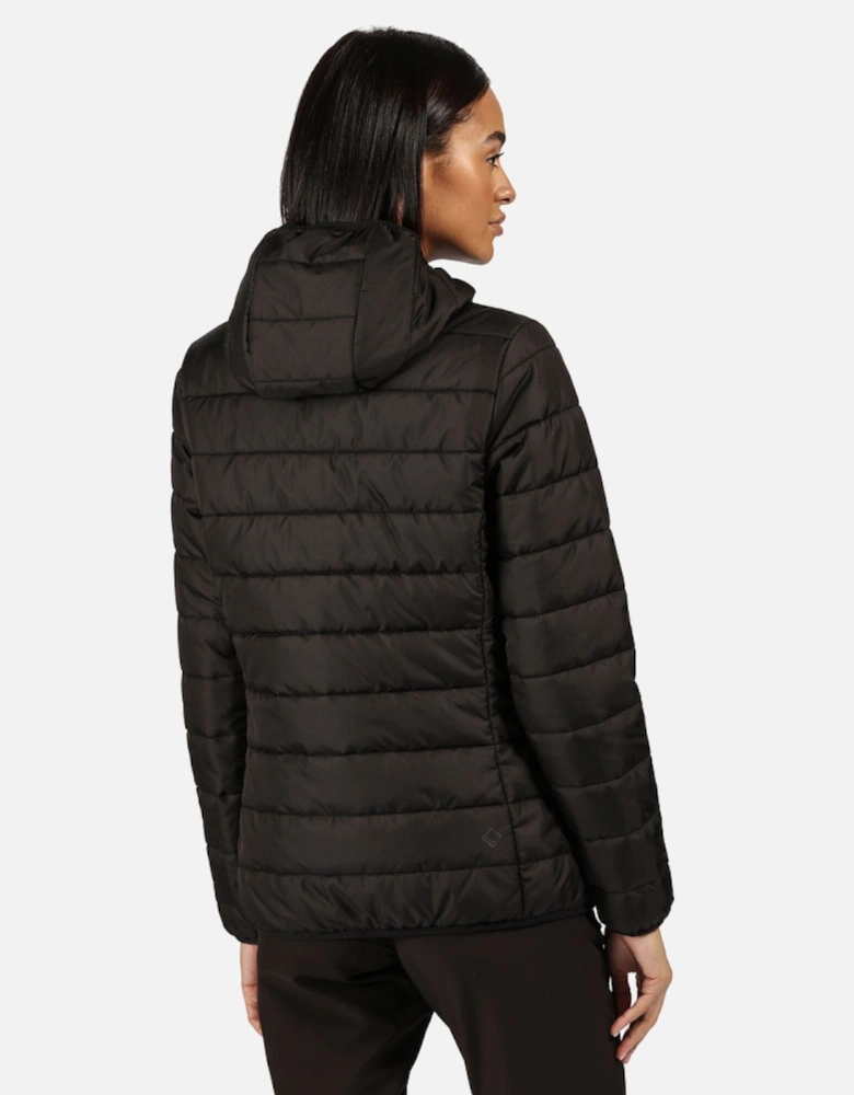 Womens Helfa Insulated Quilted Hooded Puffa Coat