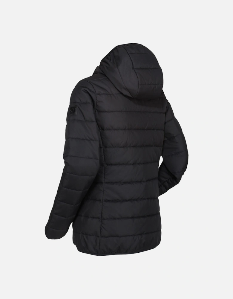 Womens Helfa Insulated Quilted Hooded Puffa Coat