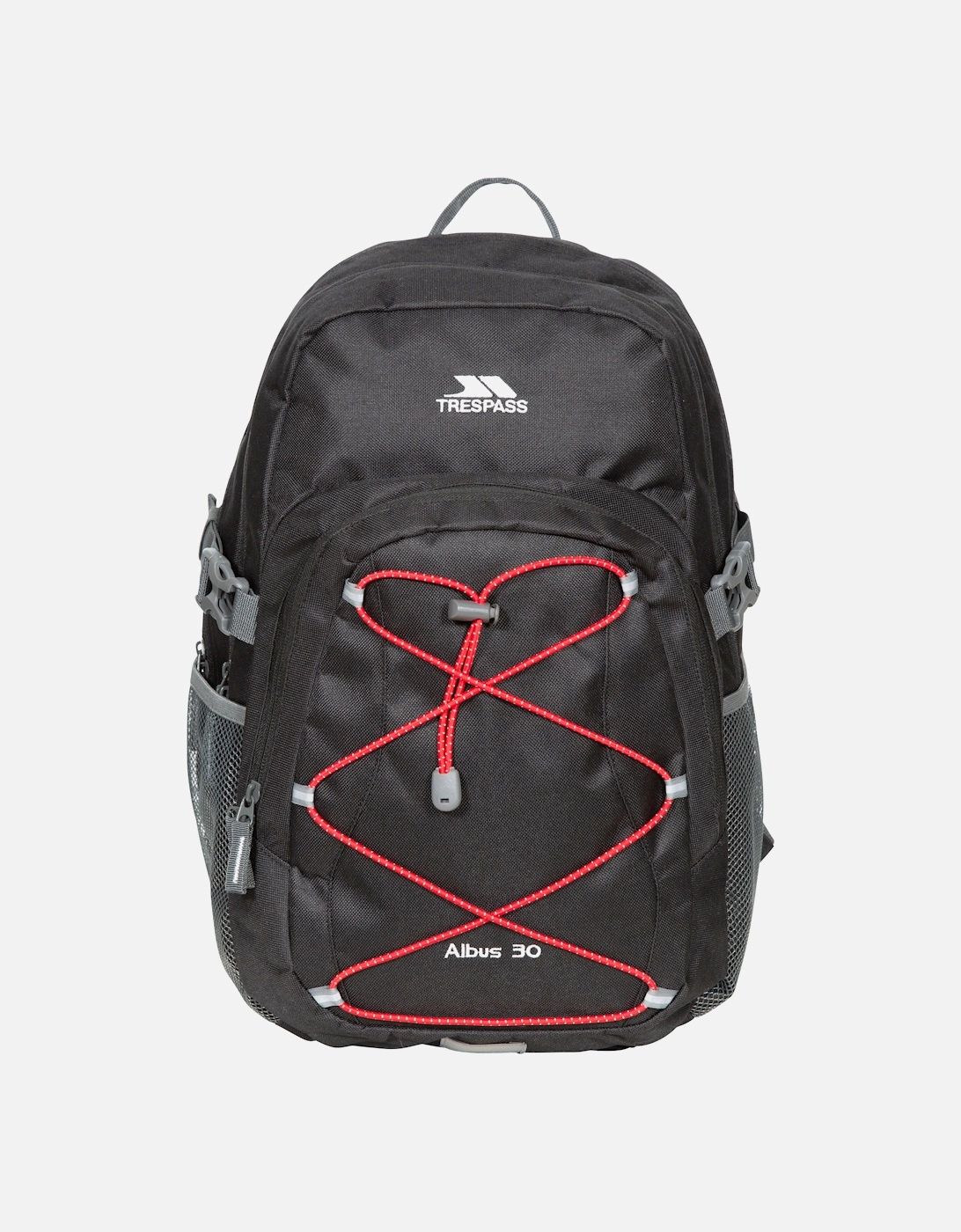Trespass Unisex Black Albus 30 Litre Casual Rucksack/Backpack - Size: One Size
