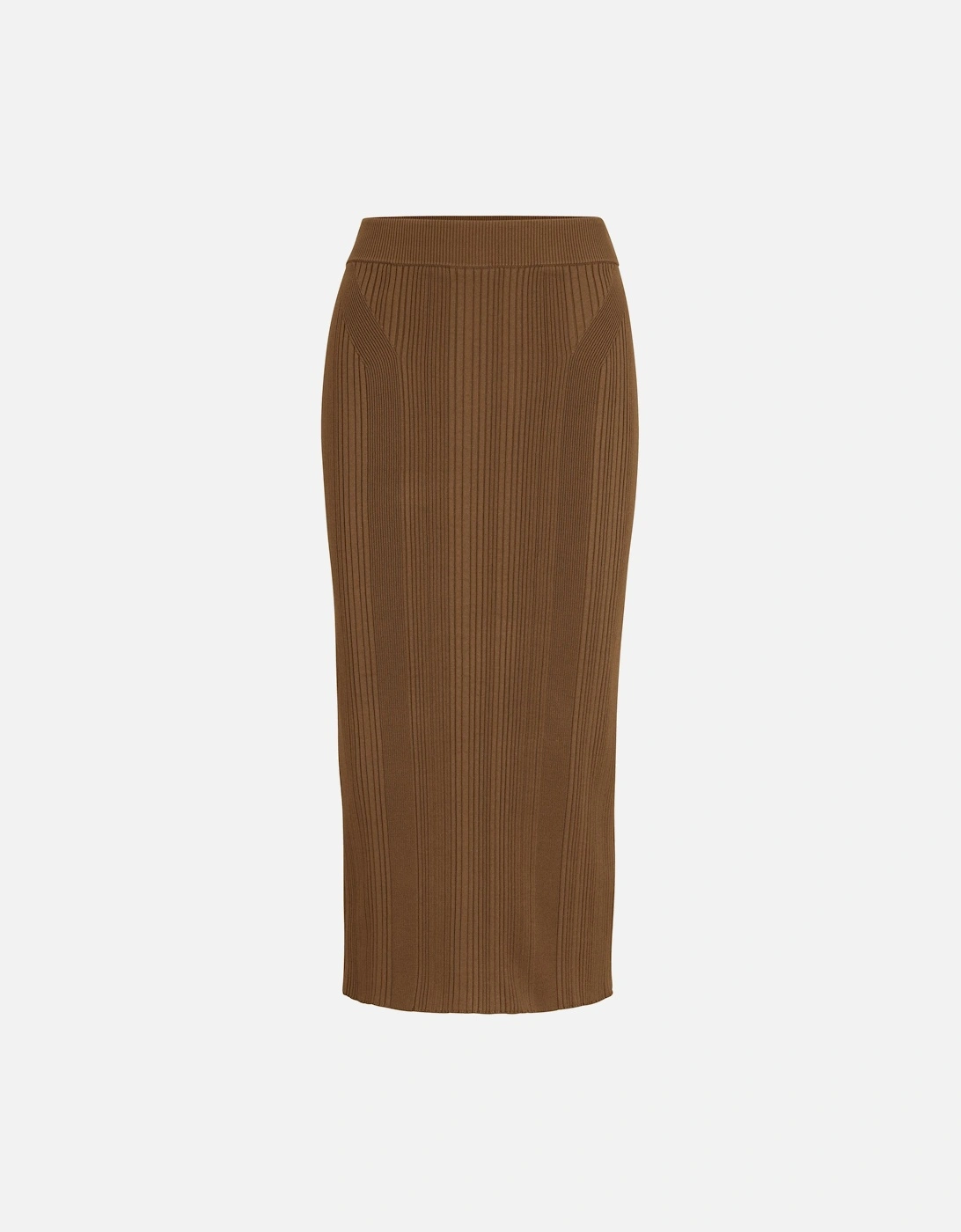 Hugo Boss Women's Freedah Knitted Pencil Skirt - Brown - Size: 12