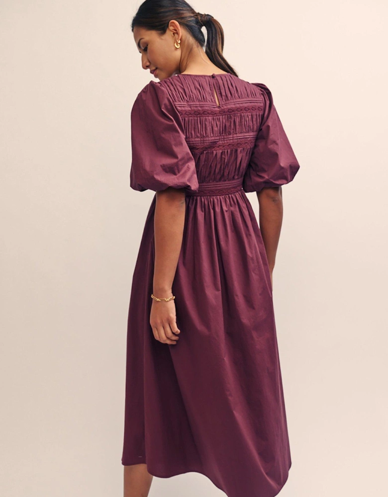 Maureen Midaxi Dress - Purple