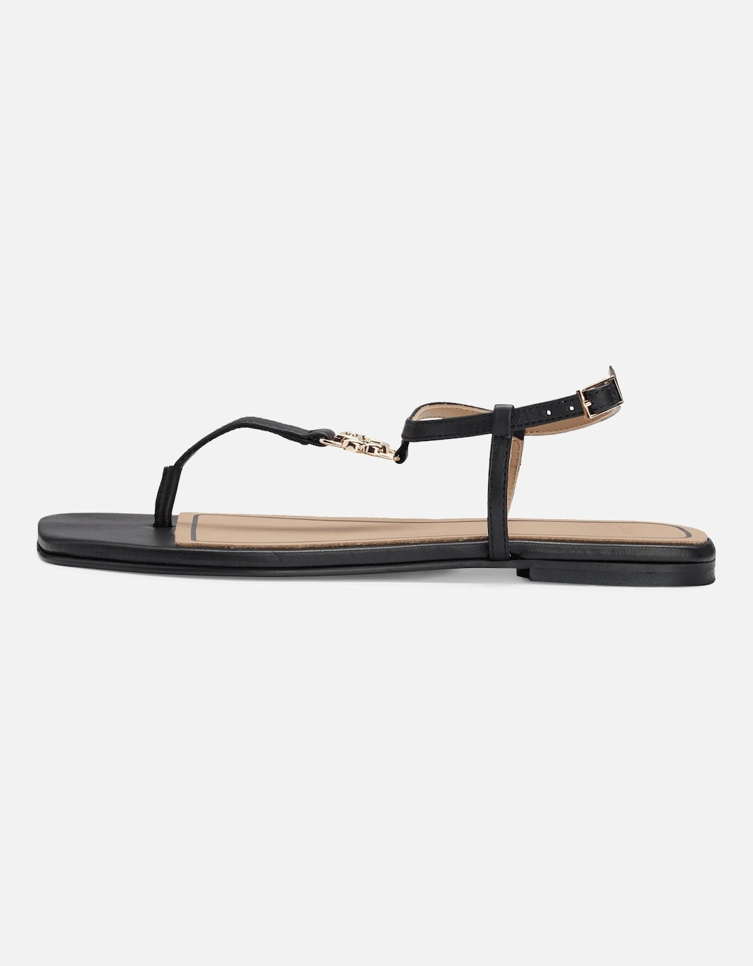 Rose Thong Leather Sandals