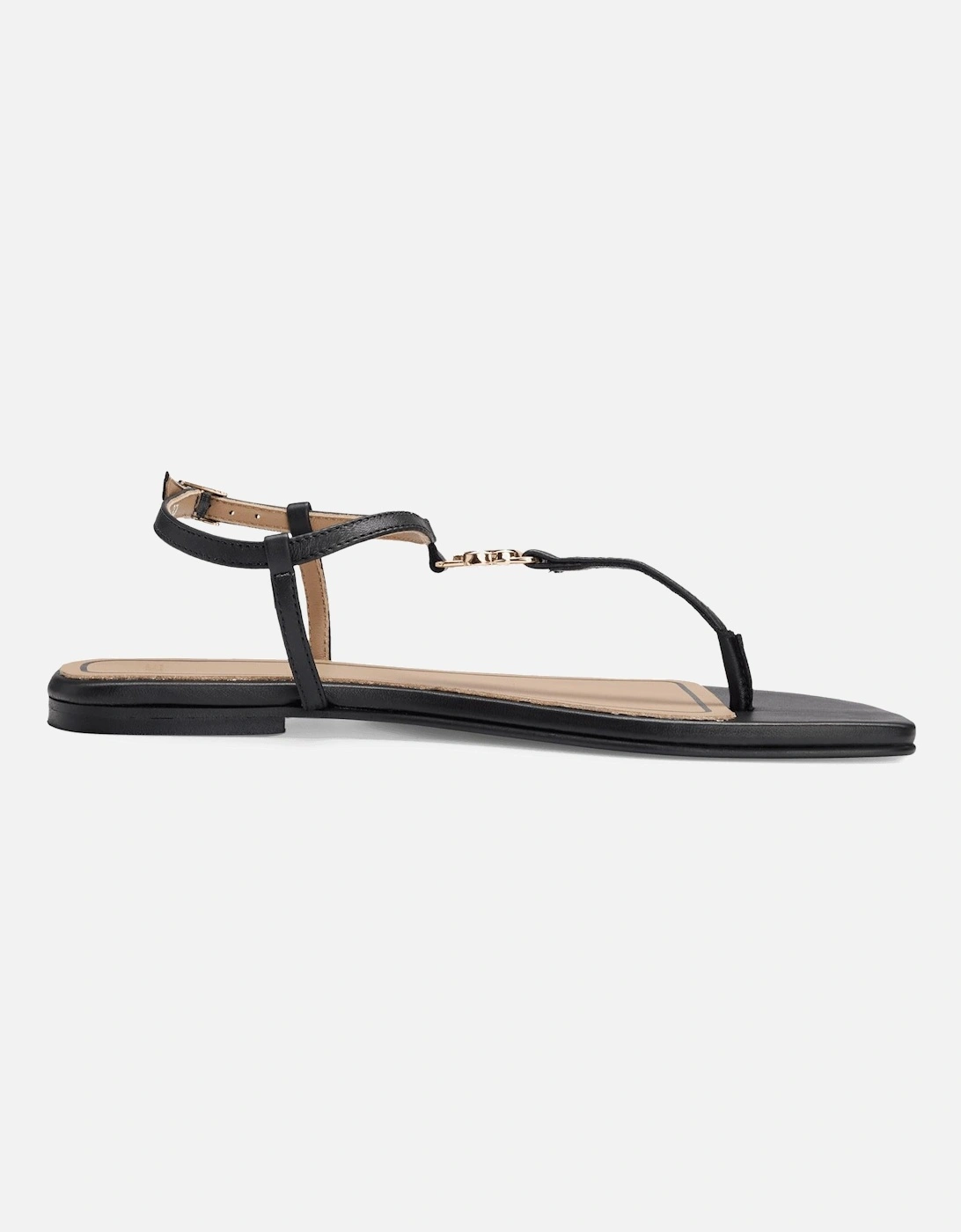 Rose Thong Leather Sandals, 12 of 11