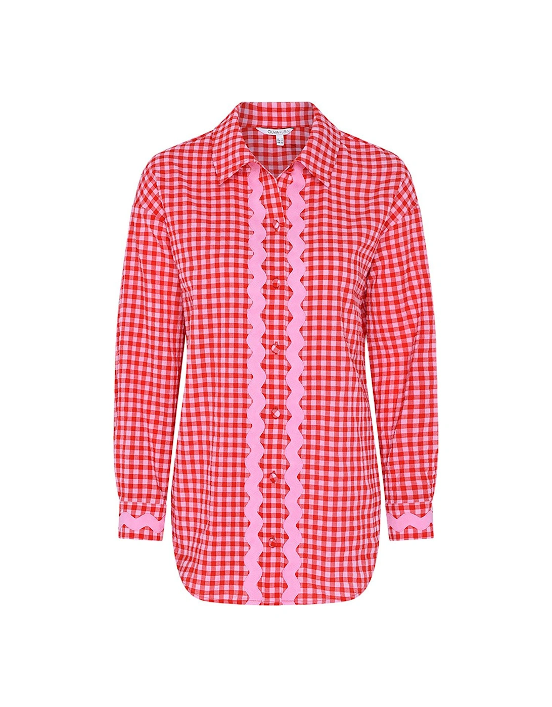 Arin Poplin Gingham Shirt