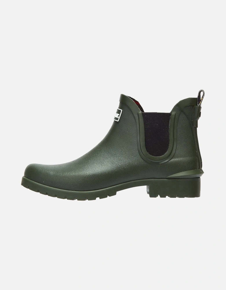 Wilton Womens Olive Green Wellies