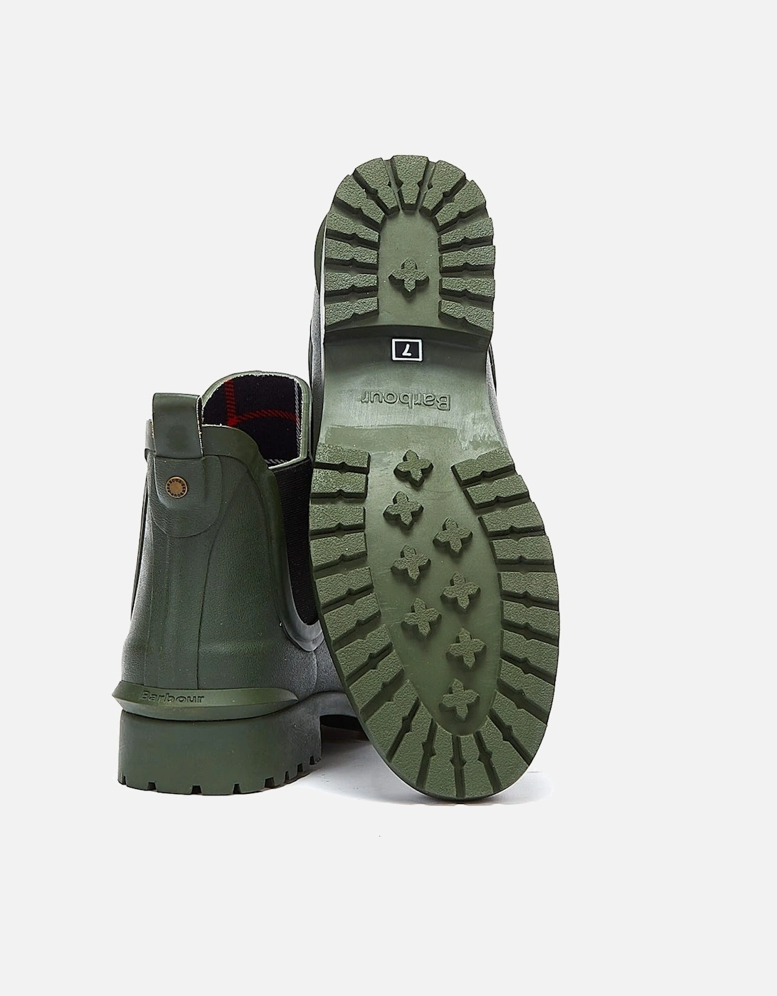 Wilton Womens Olive Green Wellies