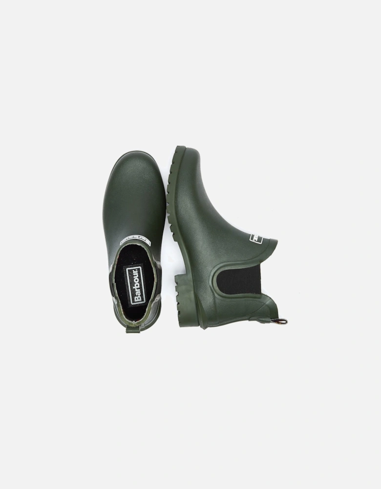 Wilton Womens Olive Green Wellies