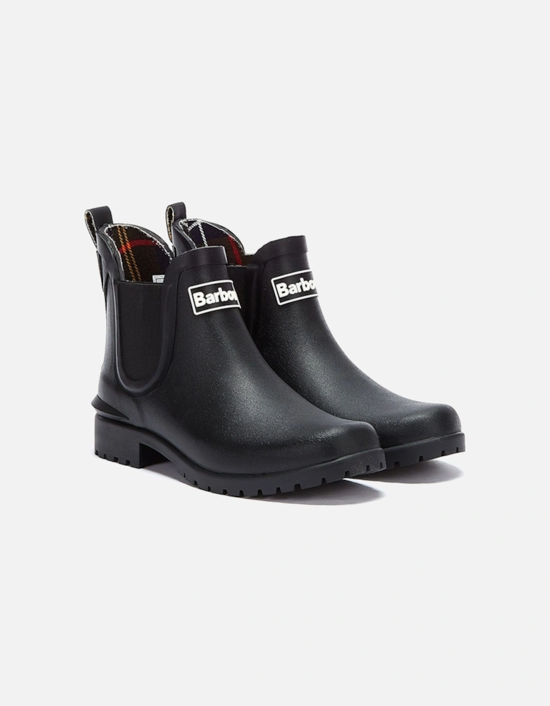 Wilton Womens Black Chelsea Boots