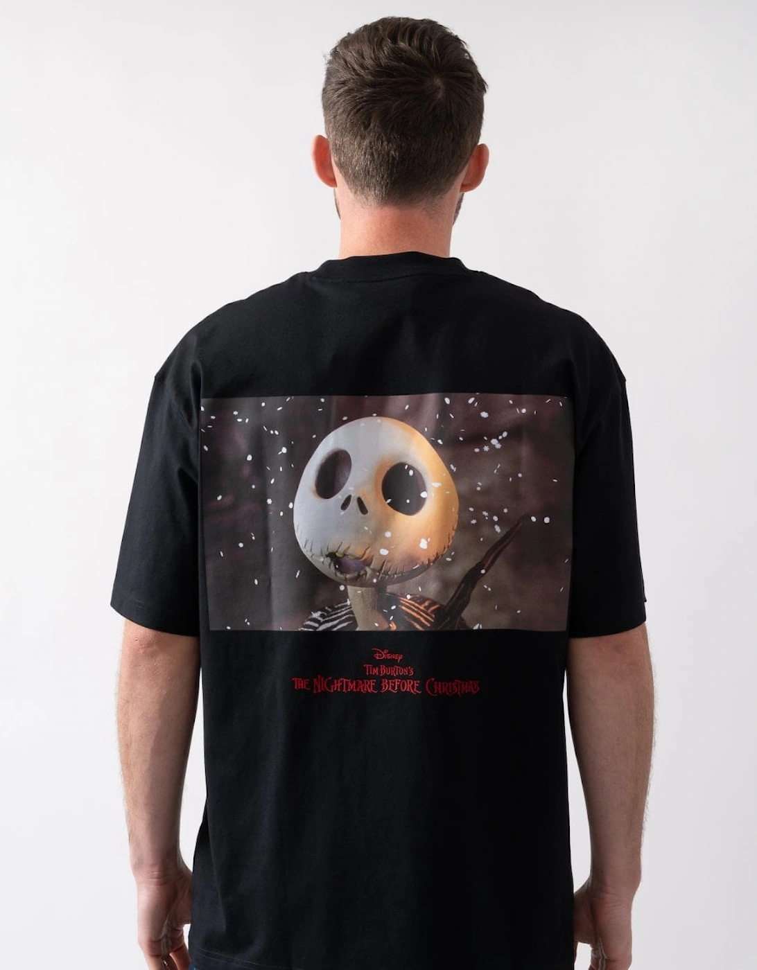 HUGO x Disney's The Nightmare Before Christmas Mens Oversized-Fit T-Shirt