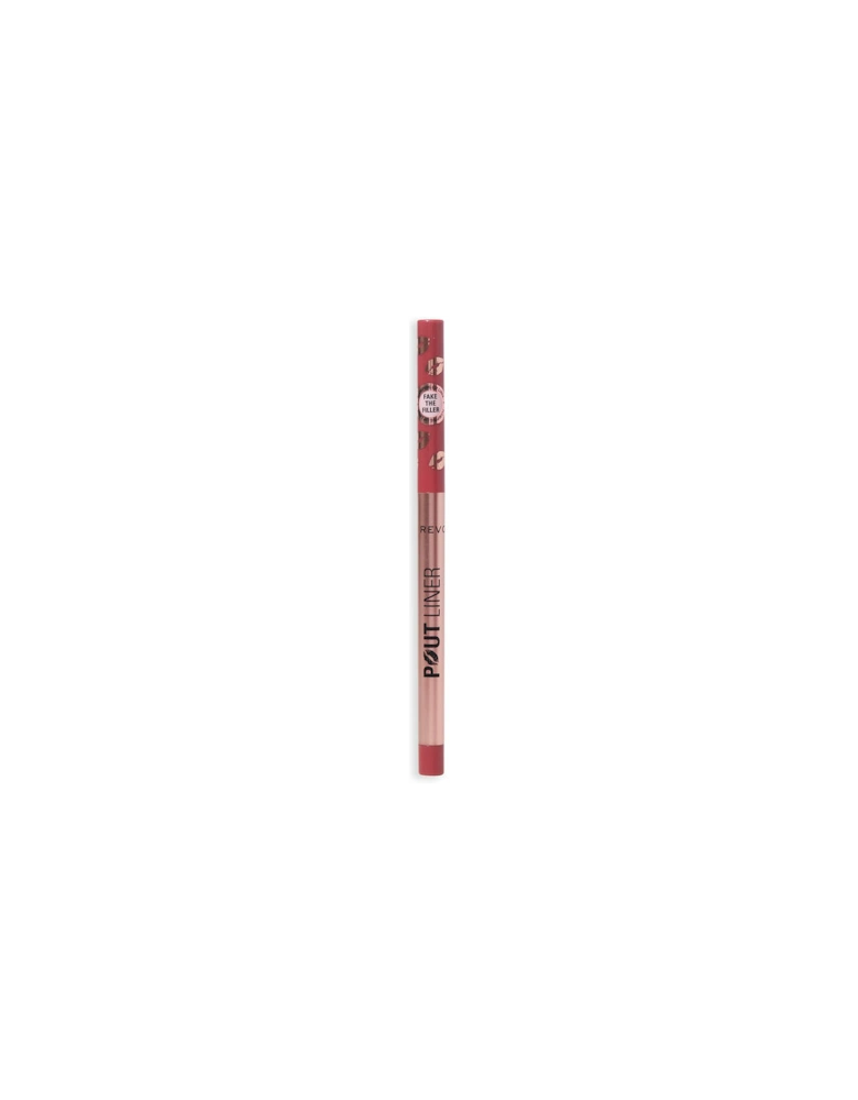 Pout Bomb Plumping Lip Liner Burnt Cherry Red