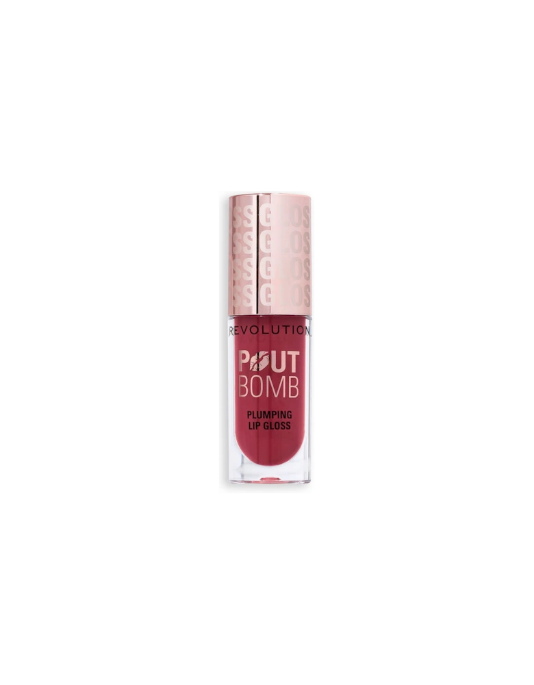 Pout Bomb Plumping Gloss Rosewood Rose Pink