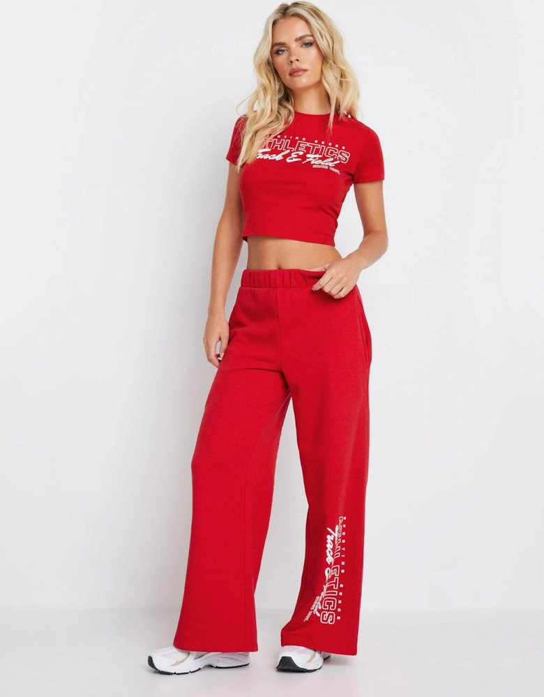 Petite 2 Pack Athletics Jogger - Red