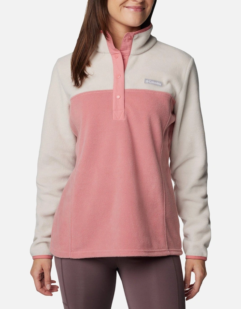 Women's Benton Springs 1/2 Snap Pull Over Fleece - pink