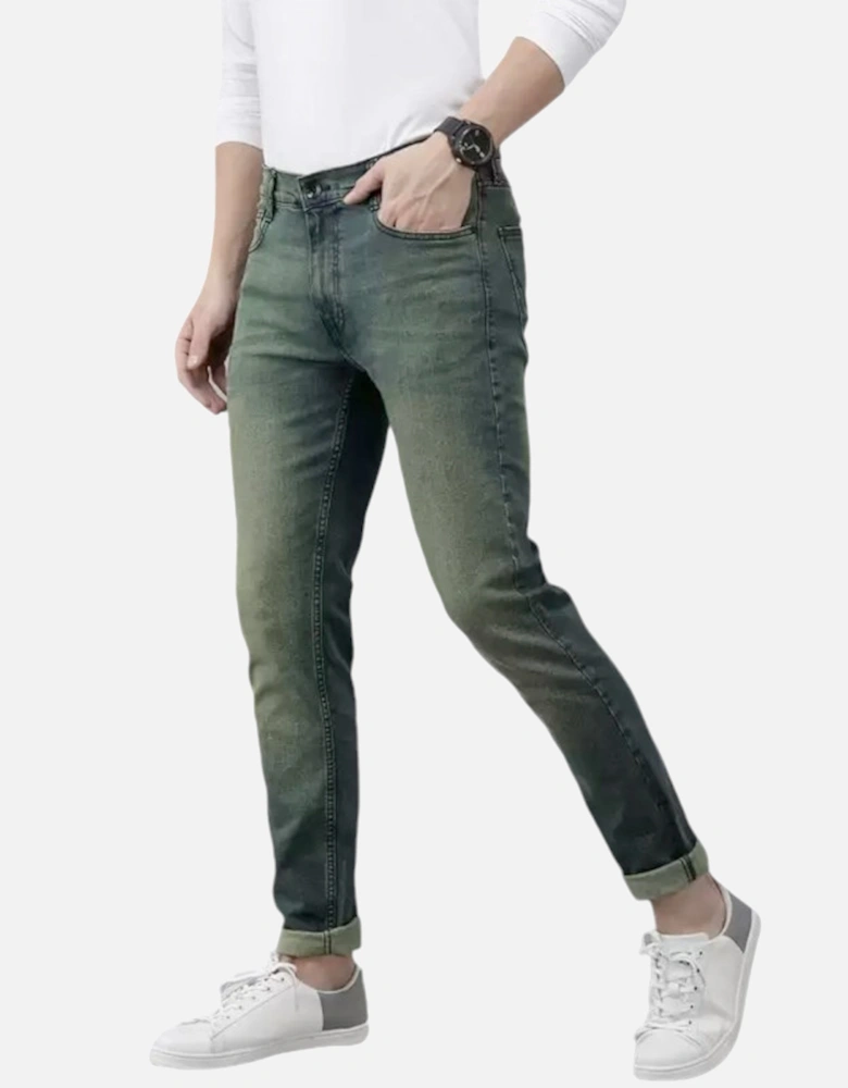 Pepe Jeans A211 Mens Denim Jeans Regular Slim Casual Tapered Cotton Stretch Pant