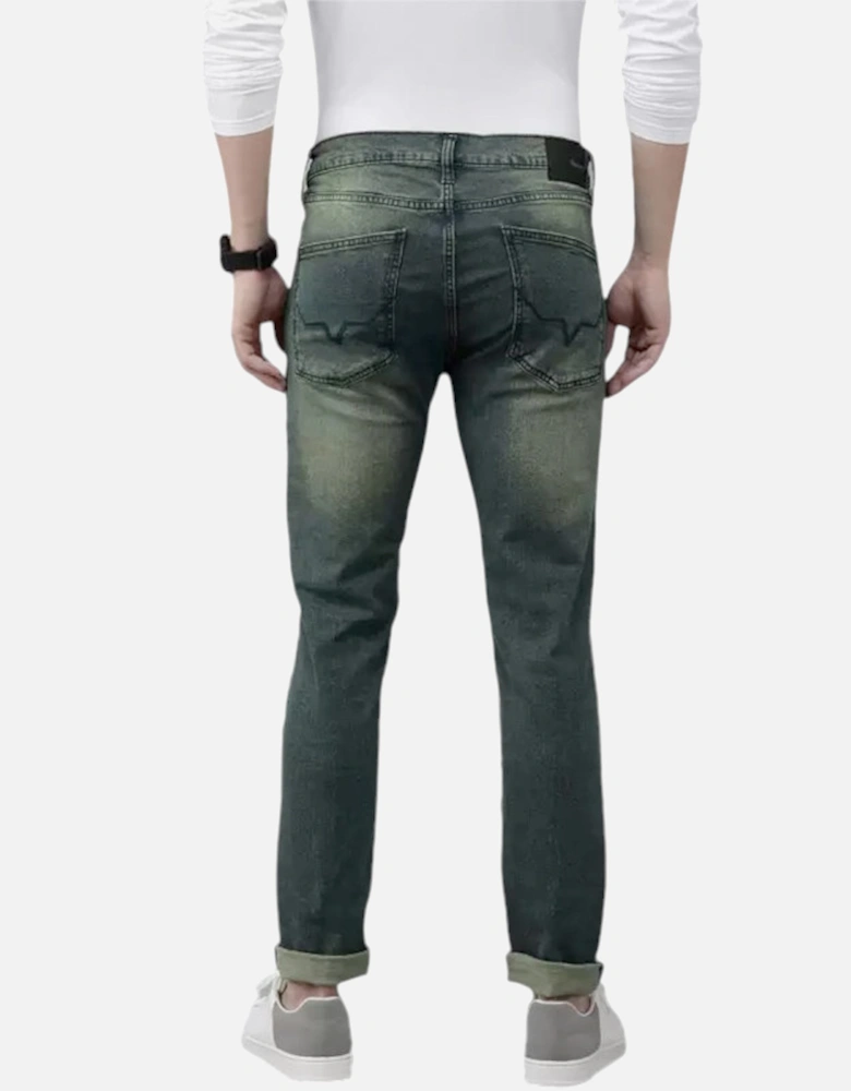 Pepe Jeans A211 Mens Denim Jeans Regular Slim Casual Tapered Cotton Stretch Pant