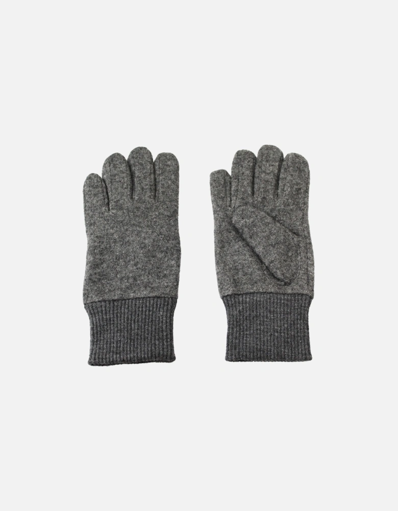 Wool Gloves, Medium Grey