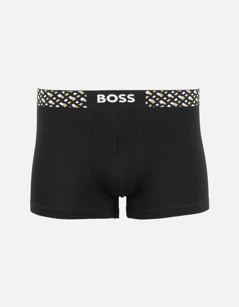 Boxer Trunks & Socks Gift Set, Black