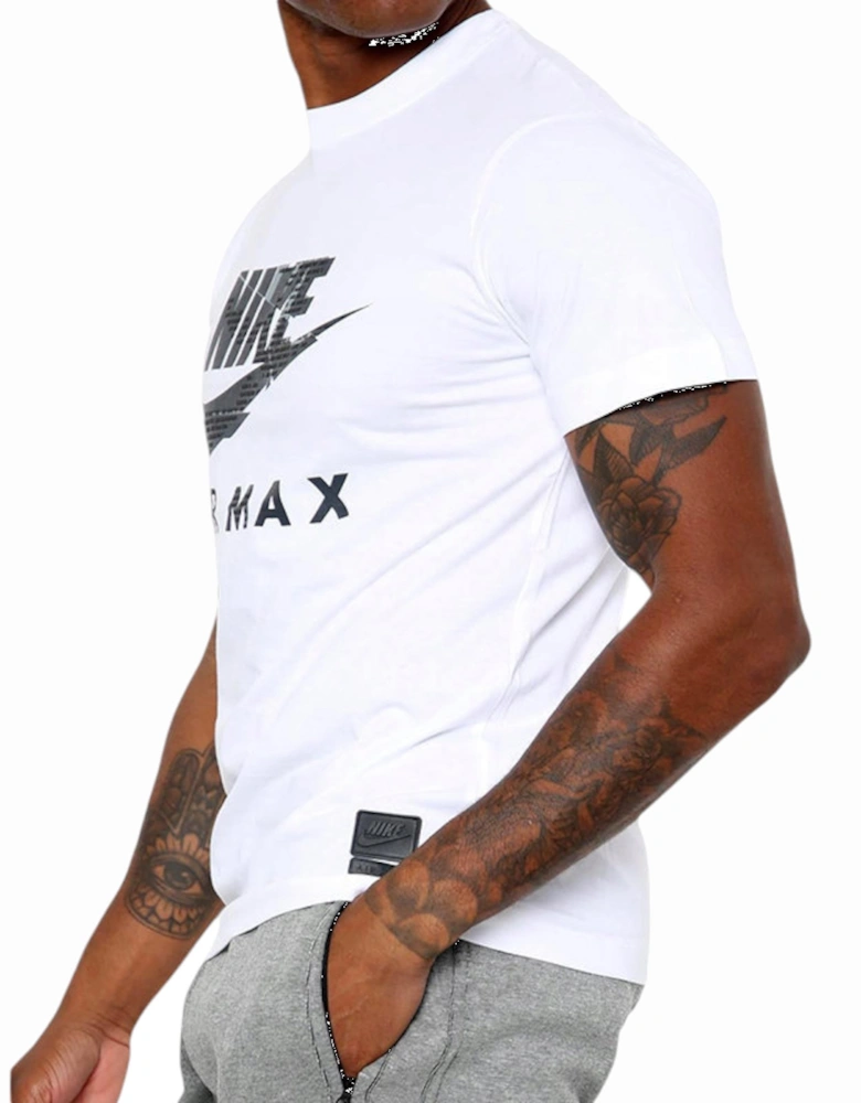 Mens T Shirt Athletic Cut Cotton Crew Neck Summer Retro Casual Tee