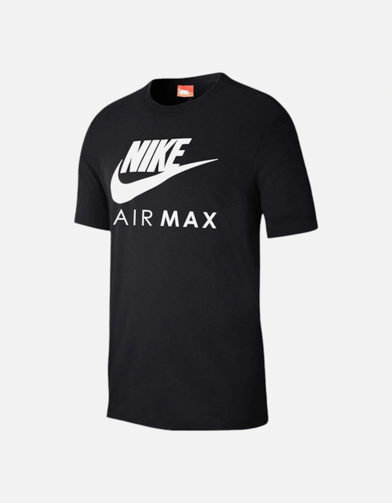 NIKE AIR MAX Mens T Shirt Short Sleeve Crew Neck Regular Fit Casual Cotton Tee