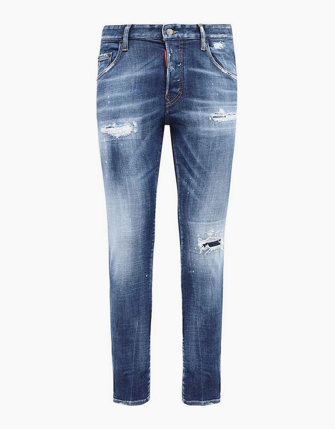 Dsquared2 Men's Blue Basic Wash Cool Guy Jeans In  34 Size 34