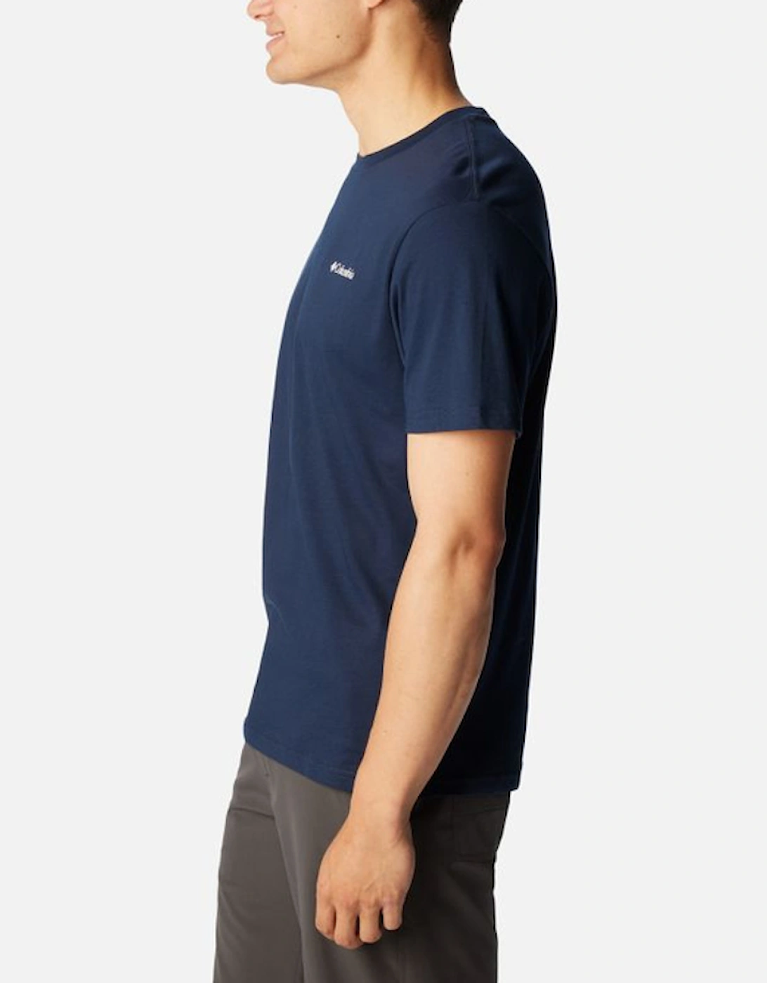 Men's CSC Basic Logo Short Sleeve Tee Collegiate Navy