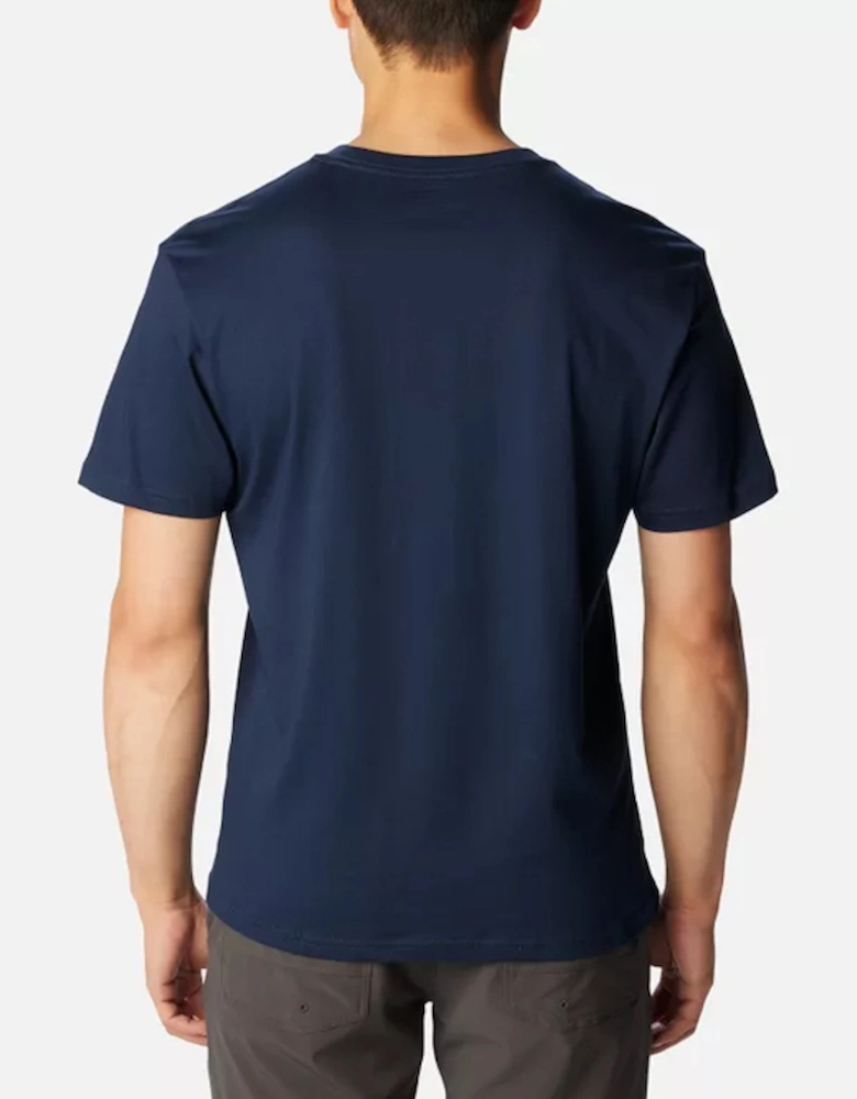 Men's CSC Basic Logo Short Sleeve Tee Collegiate Navy