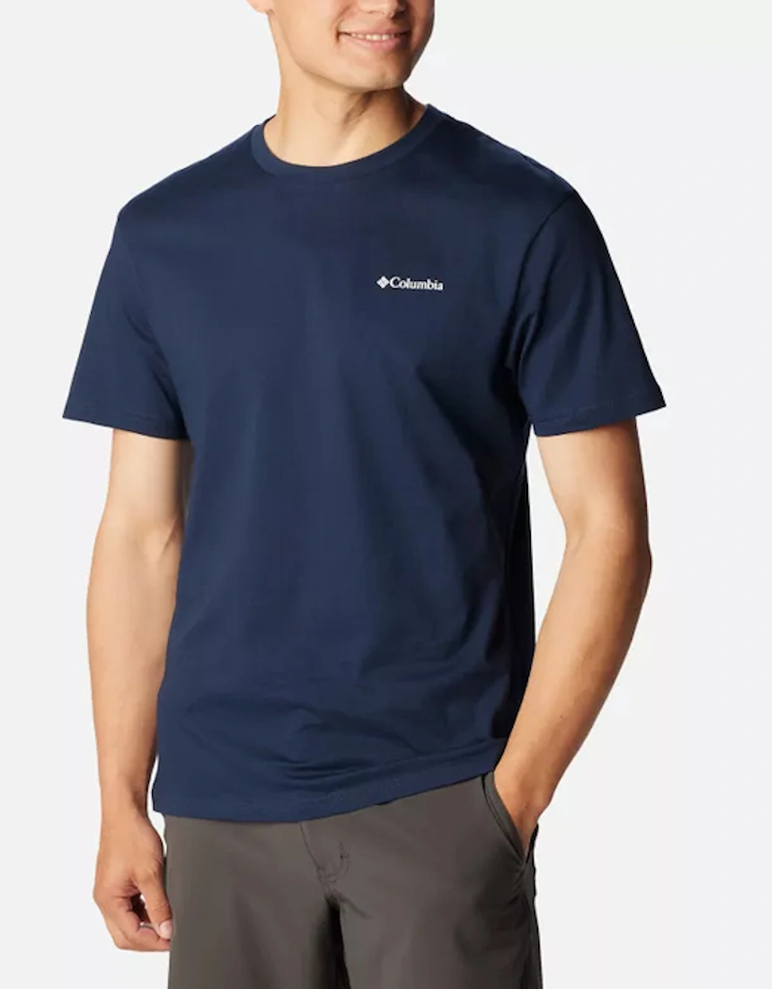 Men's CSC Basic Logo Short Sleeve Tee Collegiate Navy