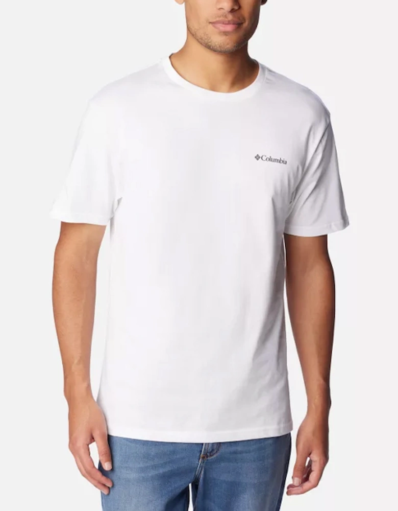 Men's CSC Basic Logo Tee White