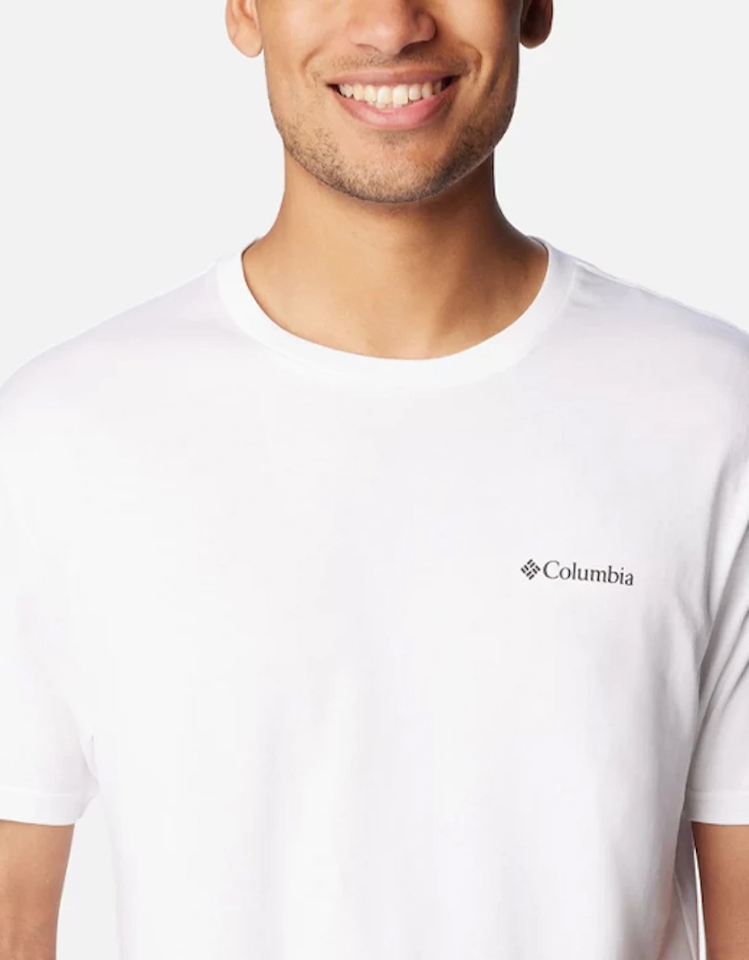 Men's CSC Basic Logo Tee White