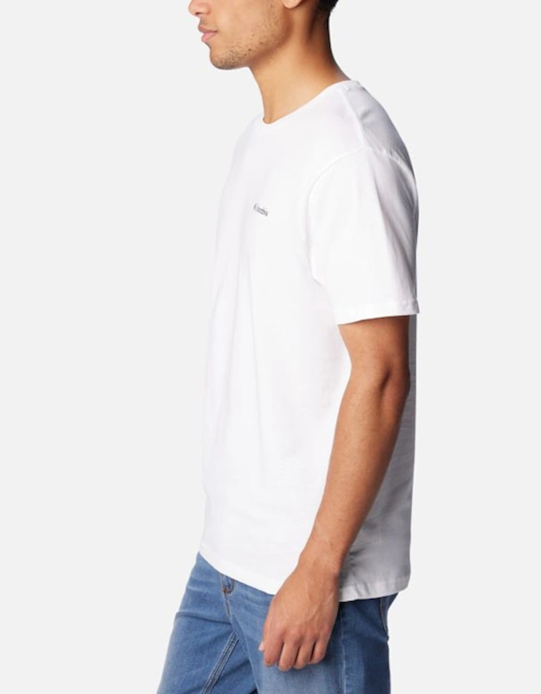 Men's CSC Basic Logo Tee White