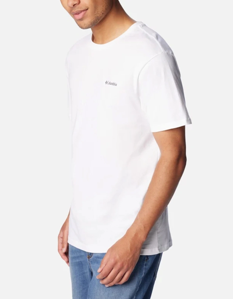 Men's CSC Basic Logo Tee White