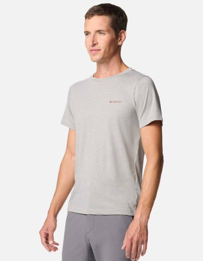 Men's Rapid Ridge™ Back Graphic Tee II Grey