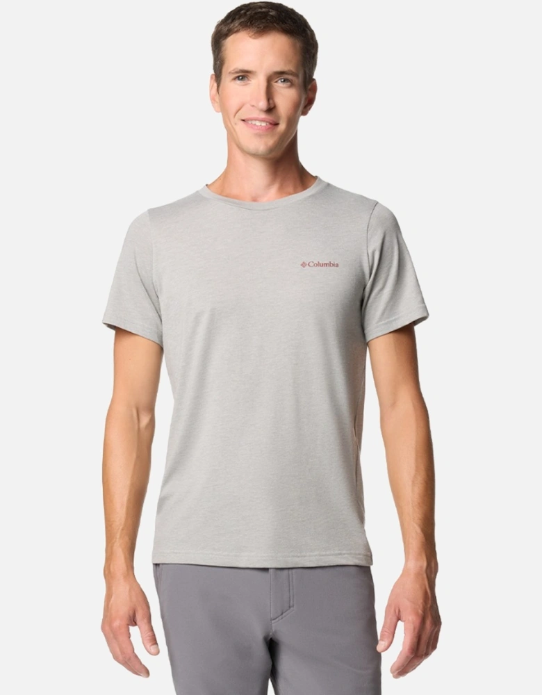 Men's Rapid Ridge™ Back Graphic Tee II Grey