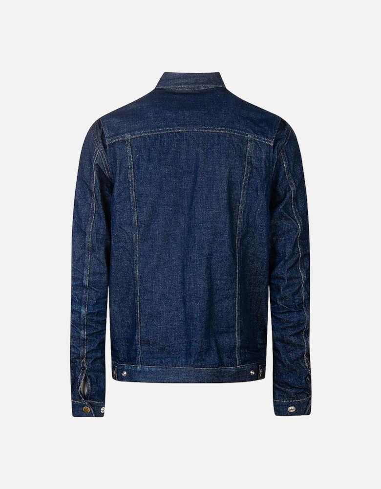 Mens Sartoriale Denim Jacket Navy