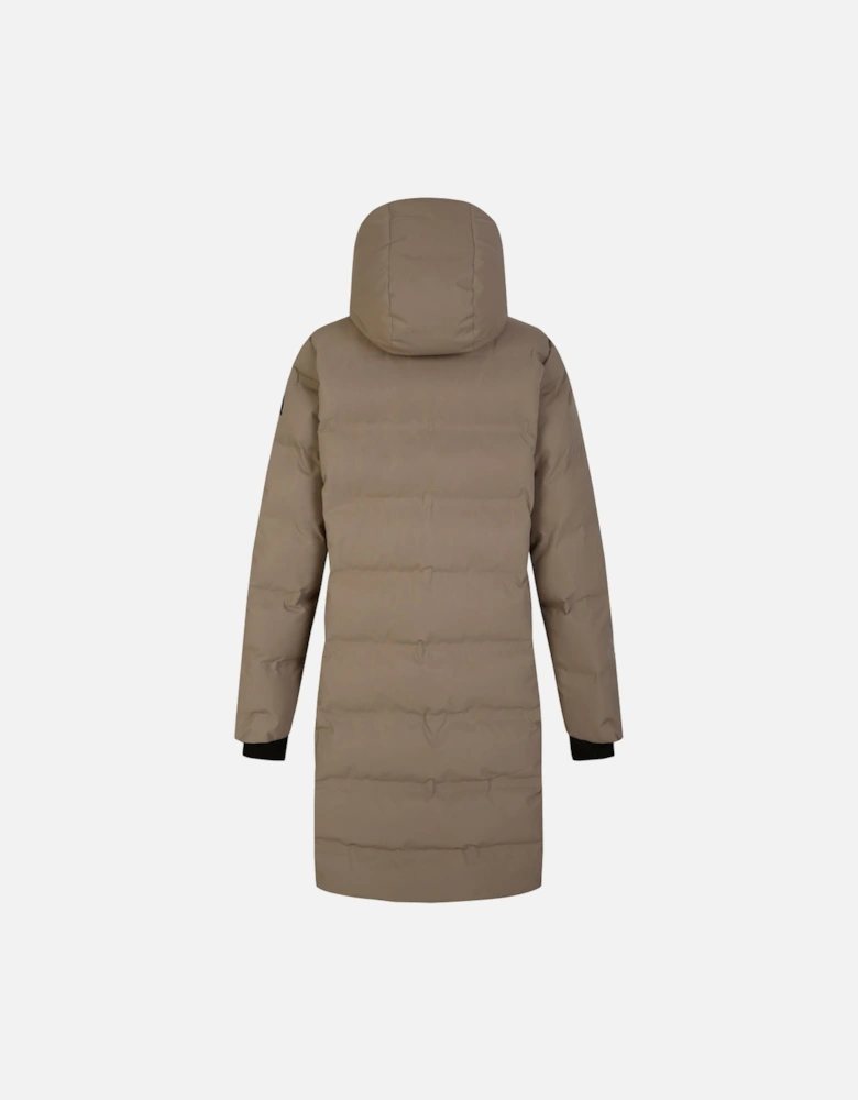 Womens Wander Padded Longline Jacket