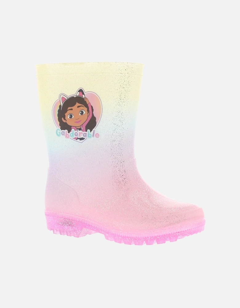 Gabbys Dolls Girls Wellies Isha pink UK Size