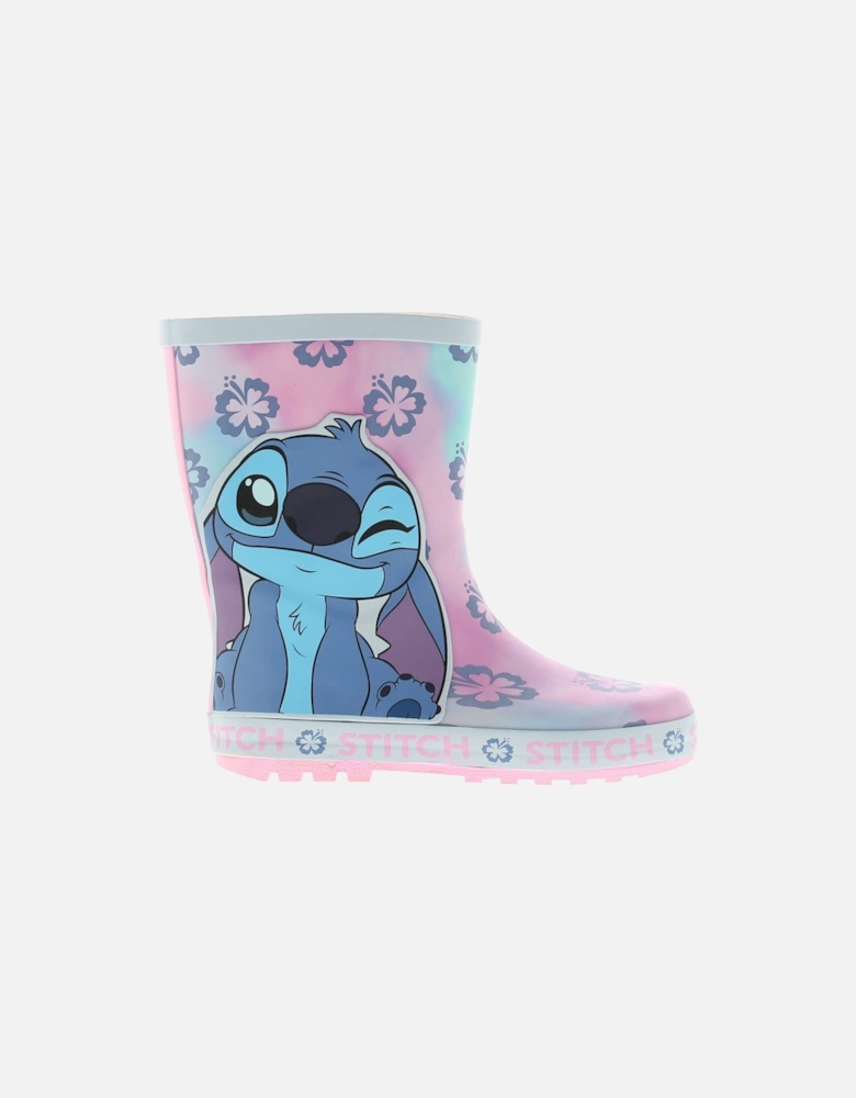 Younger Girls Wellies Willow blue UK Size