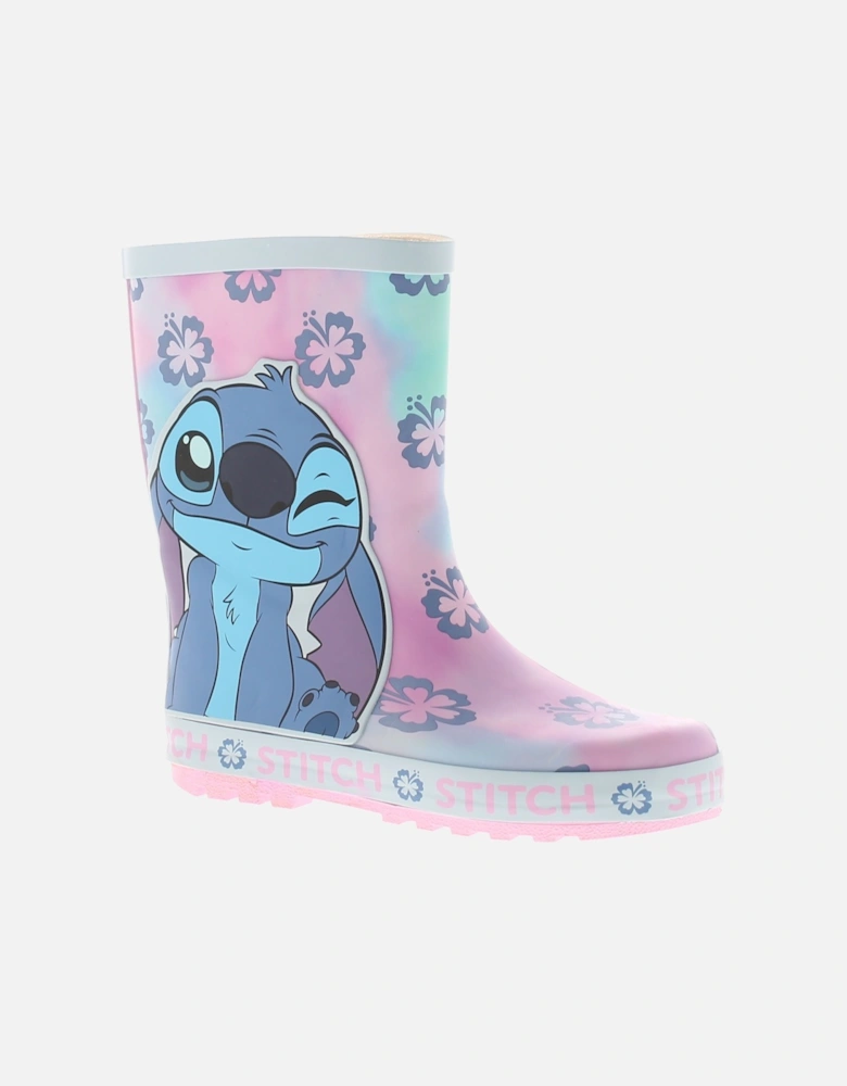 Younger Girls Wellies Willow blue UK Size