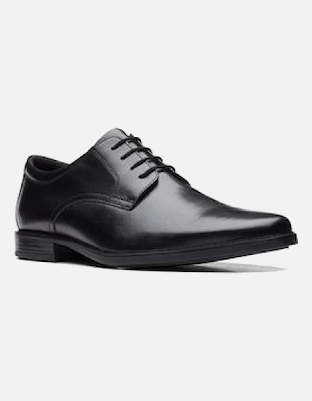 Clarks Men's Black Howard Walk Leather G Fit Standard - Size 8