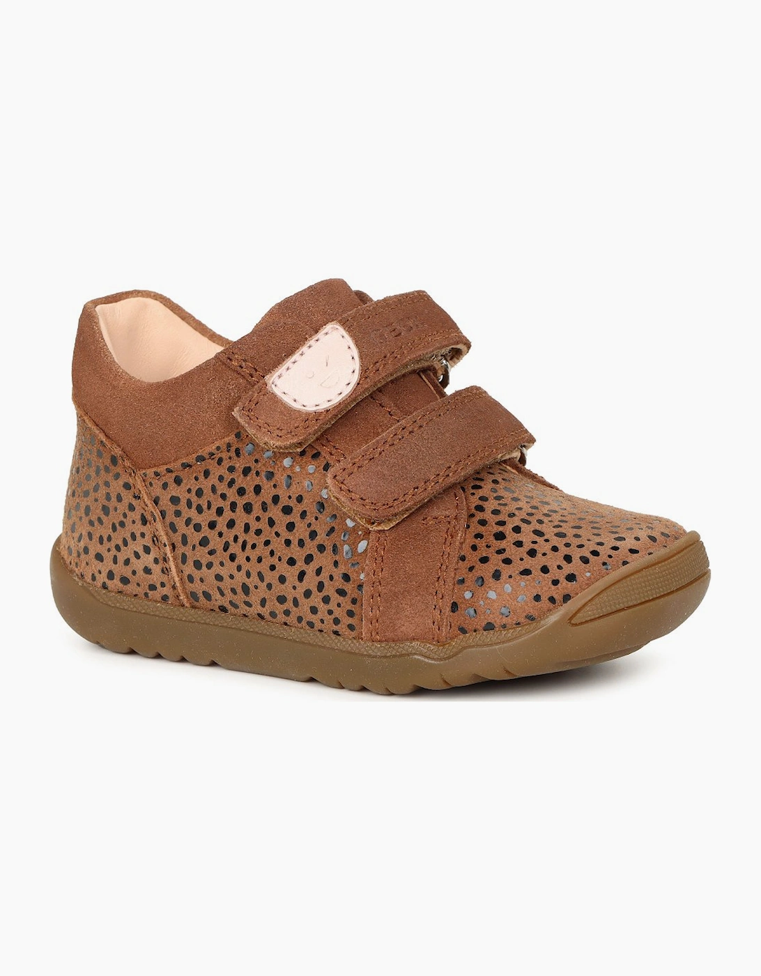 Geox Girl's Baby Macchia Girls Infant Boots - Brown - Size: 8.5