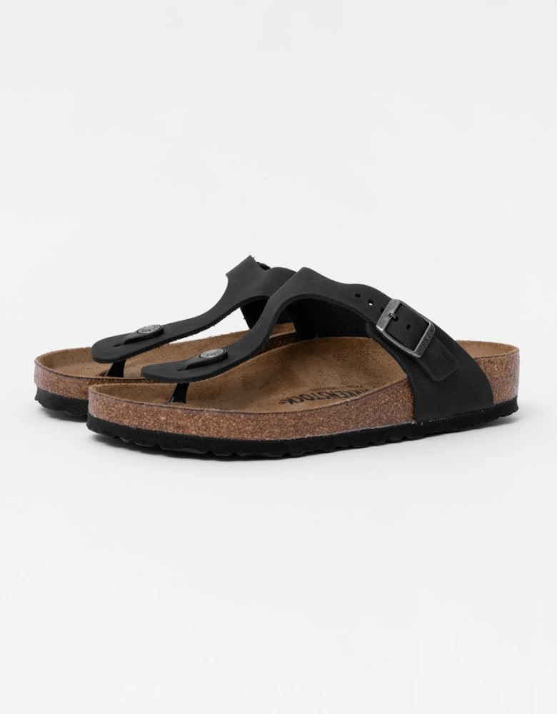 Nubuck Oiled Leather Womens Sandals