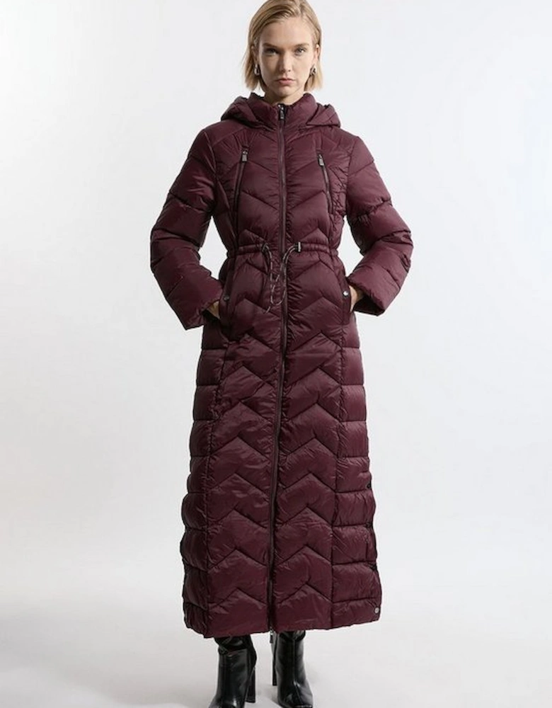 Lightweight Packable Maxi Coat