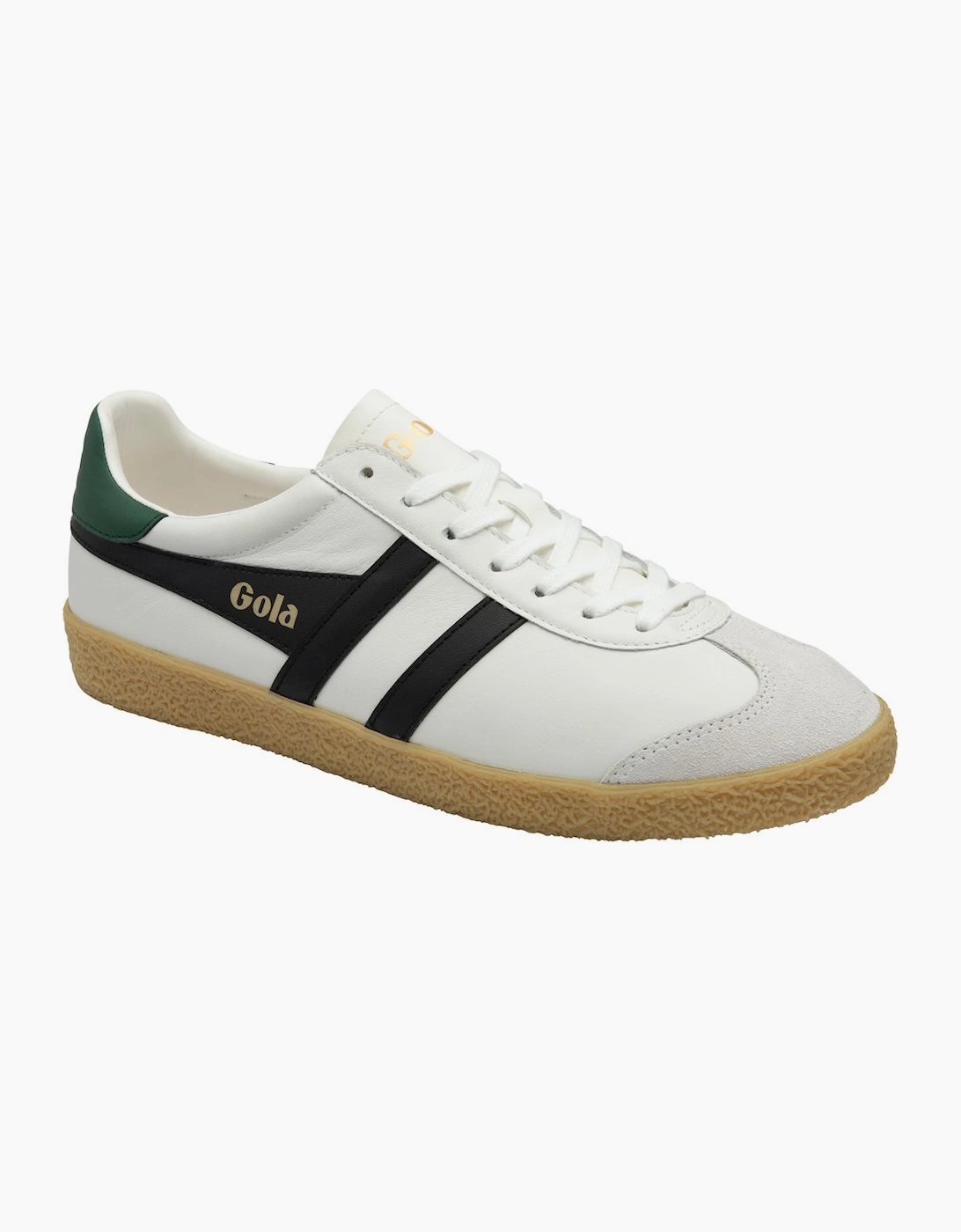 Gola Men's Medallist Leather Mens Trainers - White - Size: 12