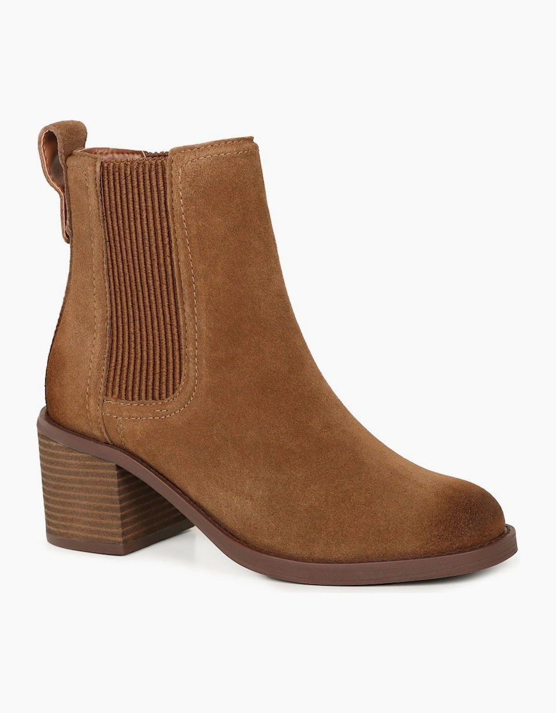 Clarks Women's Brown Chamberly Top Chelsea Boots - Size: 7