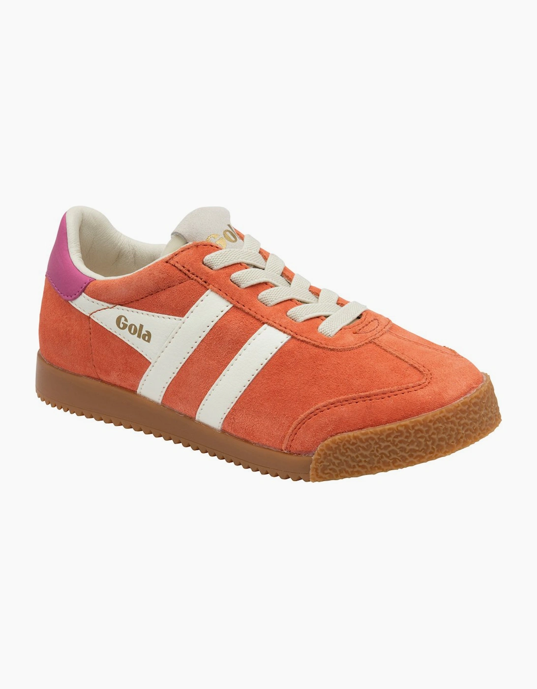 Gola Girls Orange 'S Elan Trainers  2 Junior Size 2 Kids