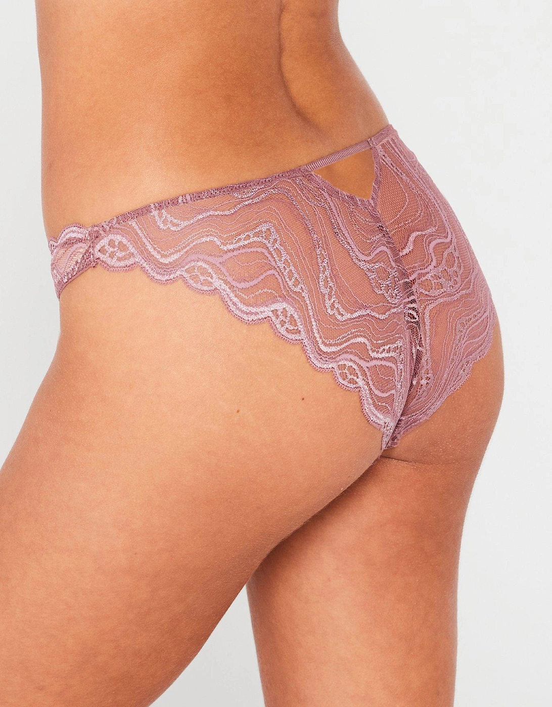 Lace Brief - Pink