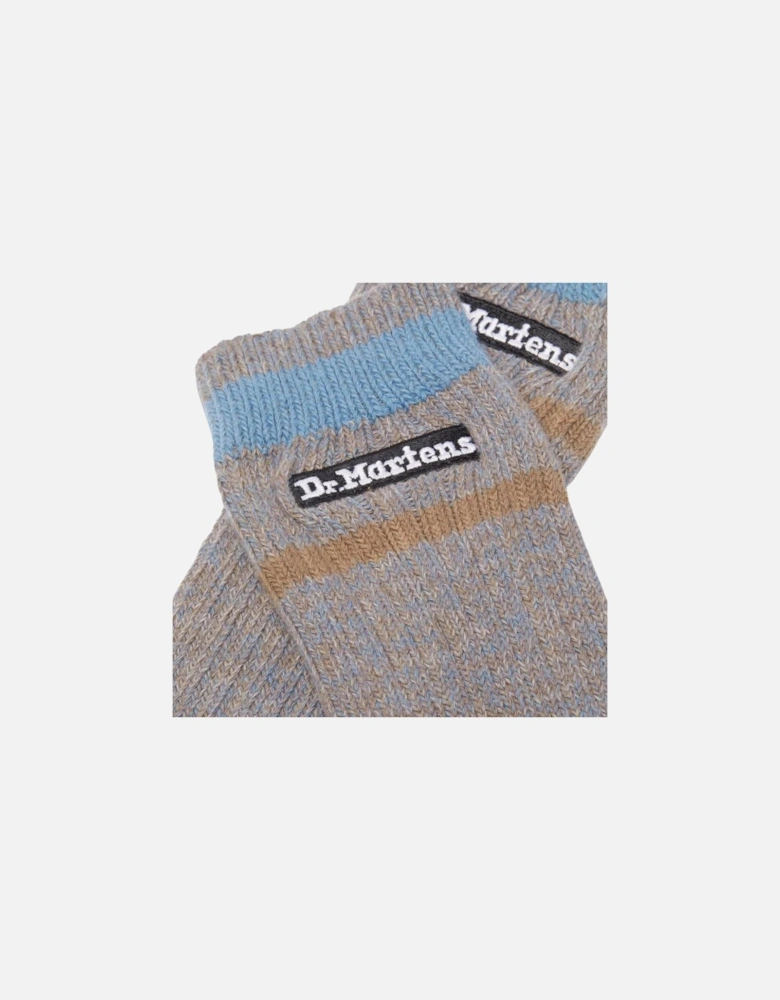 Marl Sock Organic Cotton Blend - Gunmetal